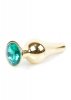 MyLove Toys - Jewellery Gold BUTT PLUG- Green